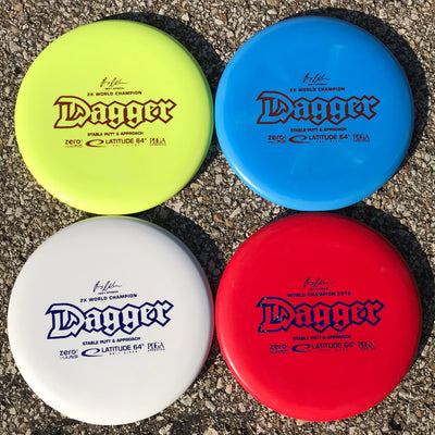 Latitude 64 Zero Line Hard Dagger Putter - Speed 2