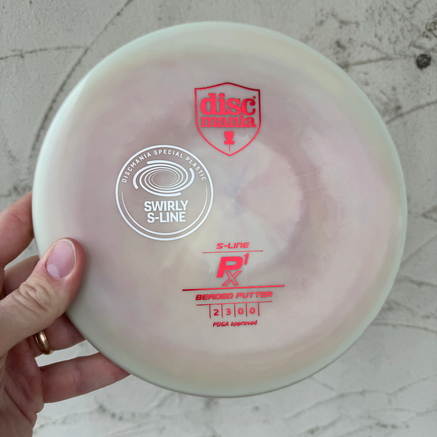 Discmania S-Line Swirly P1X Putter - Speed 2