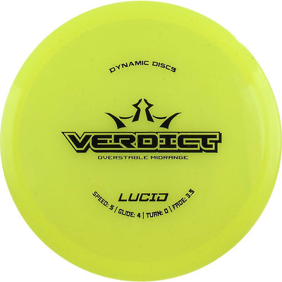 Dynamic Discs Lucid Verdict Midrange - Speed 5