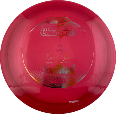 Innova Champion Teebird with Ken Climo 12 Time World Champion Signature Stamp