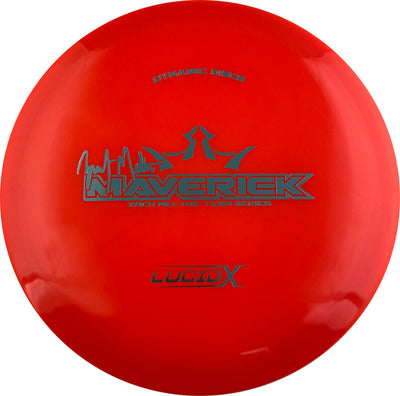 Dynamic Discs Lucid-X Maverick Fairway Driver with Zach Melton 2018 Team Series Stamp - Speed 7