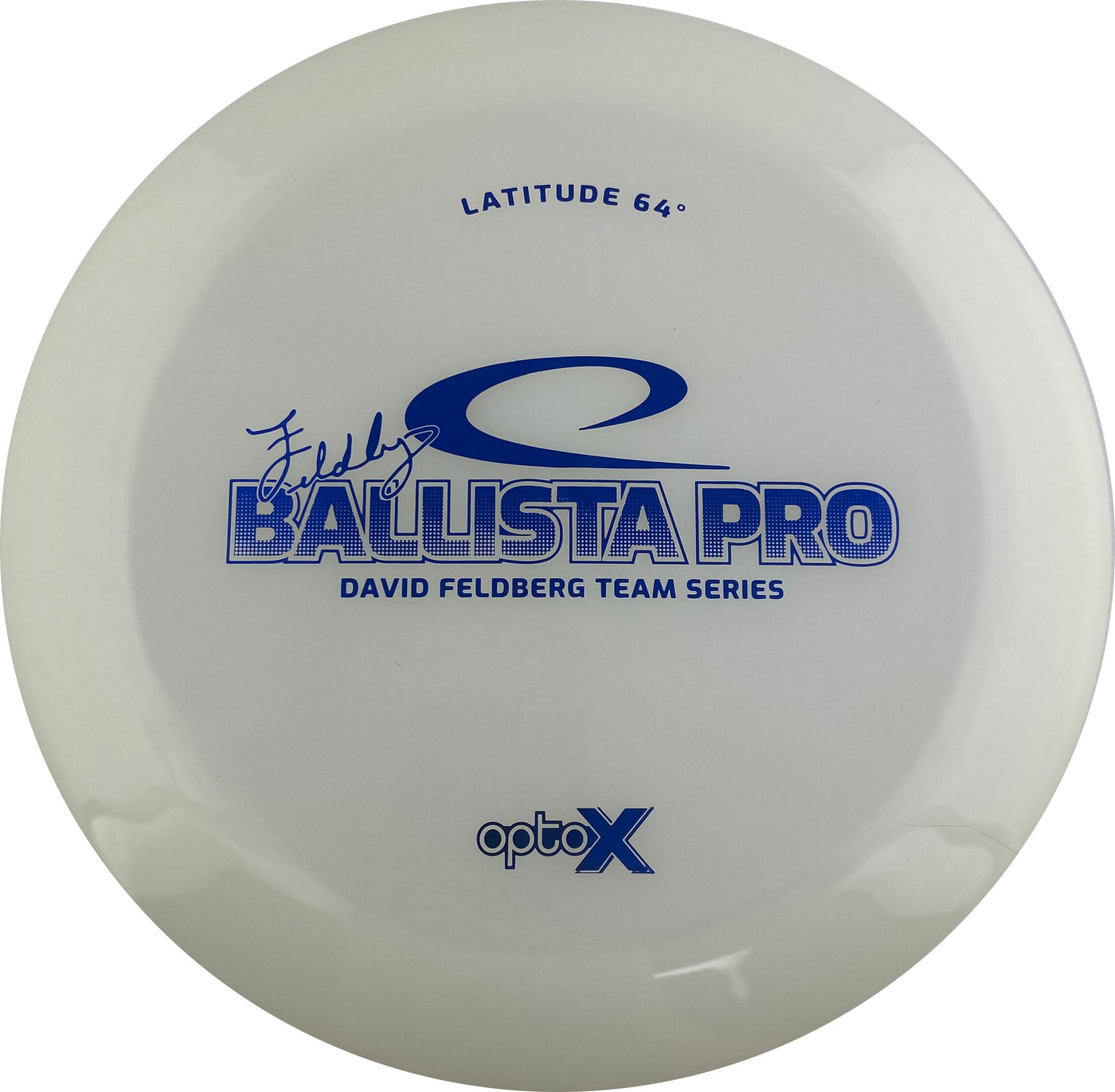 Latitude 64 Opto-X Ballista Pro Distance Driver with David Feldberg 2018 Team Series Stamp - Speed 14