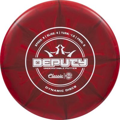 Dynamic Discs Classic (Hard) Burst Deputy Putter - Speed 3