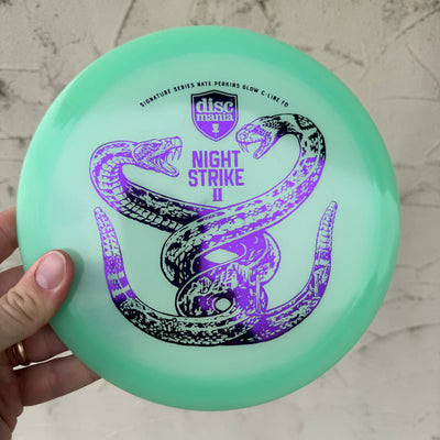 Discmania C-Line Color Glow FD Fairway Driver with Nate Perkins Night Strike II Stamp - Speed 7