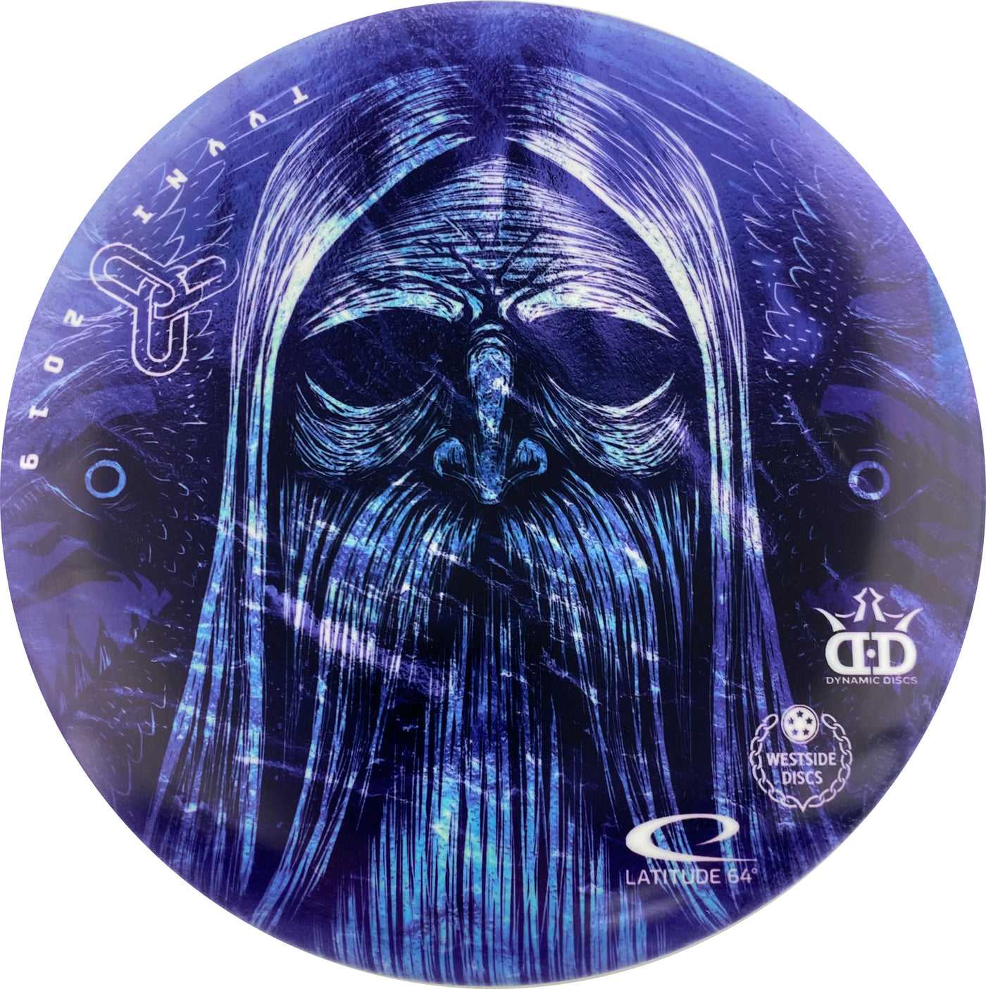 Dynamic Discs Fuzion DyeMax EMAC Truth Midrange with 2019 Tyyni Stamp - Speed 5