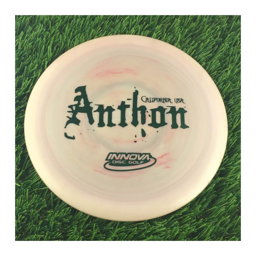 Innova Swirled Star Boss Distance Driver with Josh Anthon 2019 Tour Series Stamp - Speed 13