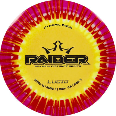 Dynamic Discs Lucid MyDye Raider Distance Driver - Speed 13