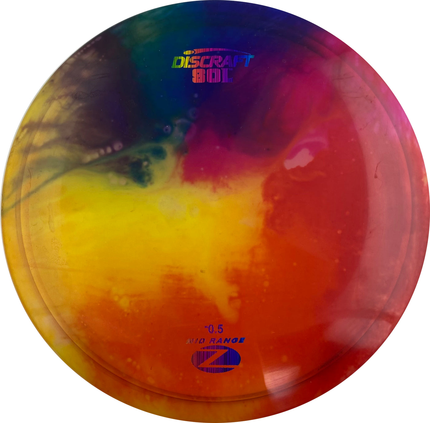 Discraft Elite Z Fly-Dyed Sol Midrange - Speed 4