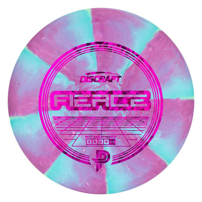 Discraft Swirl Fierce Putter with PP Logo Stock Stamp Stamp - Speed 3