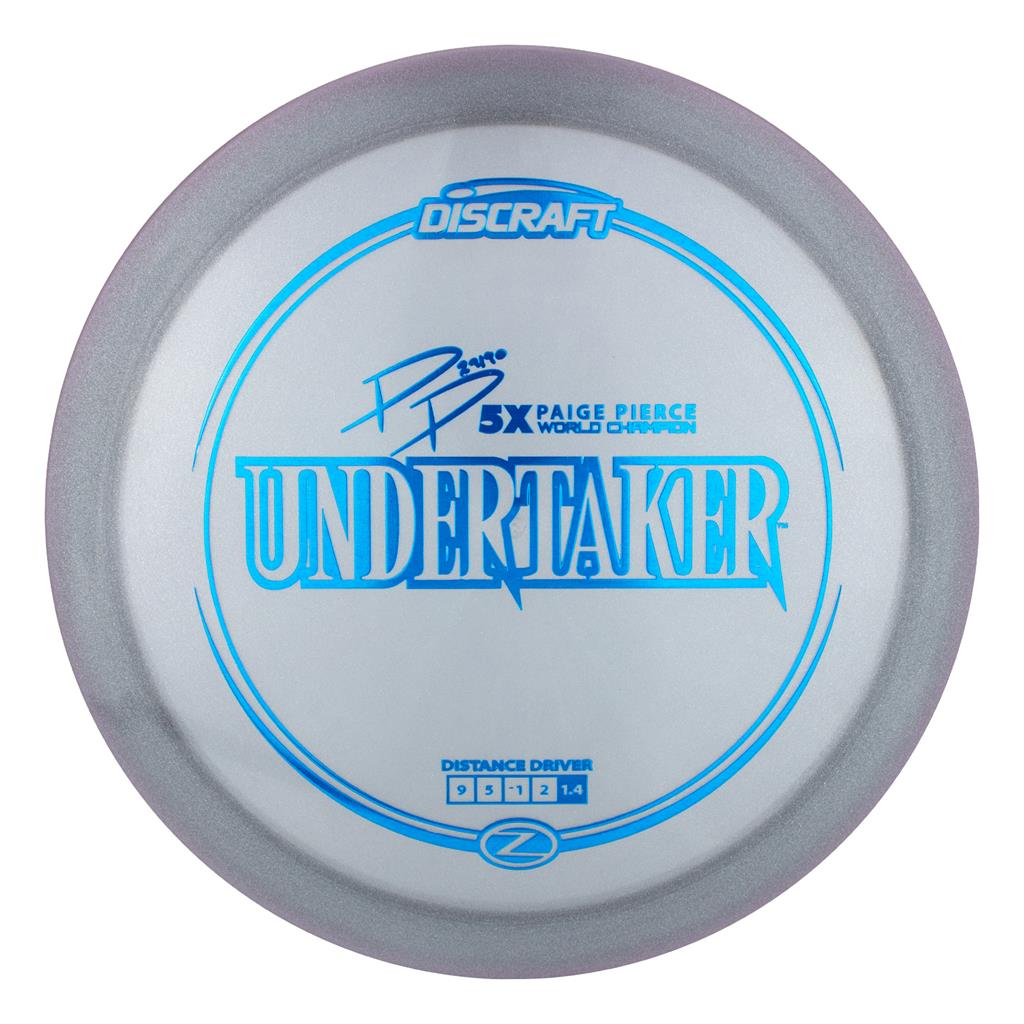 Discraft Elite Z Undertaker Fairway Driver with PP 29190 5X Paige Pierce World Champion Stamp - Speed 9