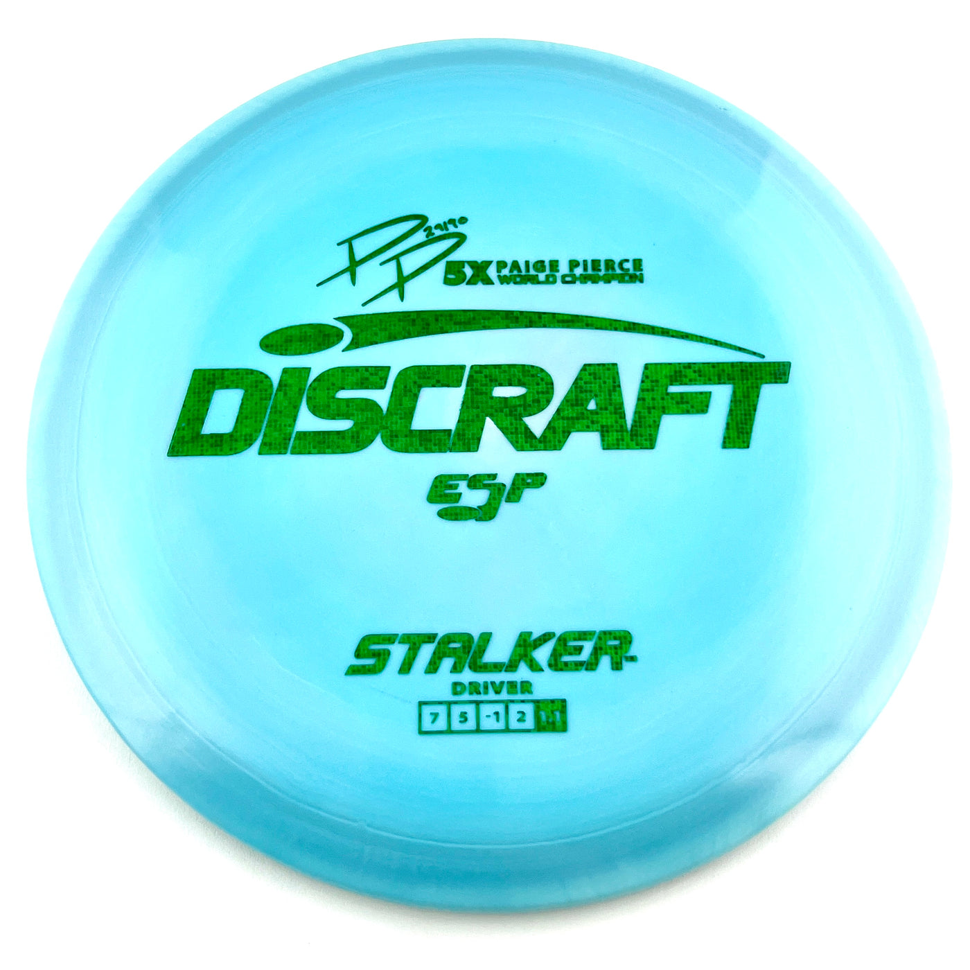 Discraft ESP Stalker Fairway Driver with PP 29190 5X Paige Pierce World Champion Stamp - Speed 7