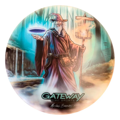 Gateway Diamond Full Color Wizard Putter with #2 - Hover - by Artist Mike Barnard Stamp - Speed 2