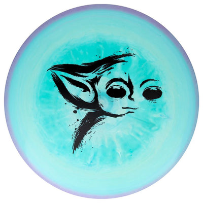 Discraft ESP Star Wars Buzzz Midrange with Mandalorian - The Child Brush Stroke Stamp - Speed 5