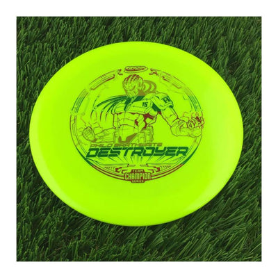 Innova Star Destroyer Distance Driver with Philo Brathwaite Team Champion Series 2021 Stamp - Speed 12