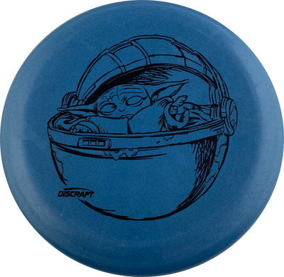 Discraft Jawbreaker/Rubber Blend Luna Putter with Mandalorian - The Child Floating Stamp - Speed 3