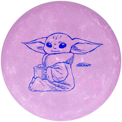 Discraft Jawbreaker/Rubber Blend Luna Putter with Mandalorian - The Child Sitting Stamp - Speed 3