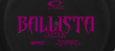 Latitude 64 Retro Line Ballista Pro Distance Driver - Speed 14