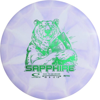 Latitude 64 Retro Burst Sapphire Fairway Driver - Speed 10