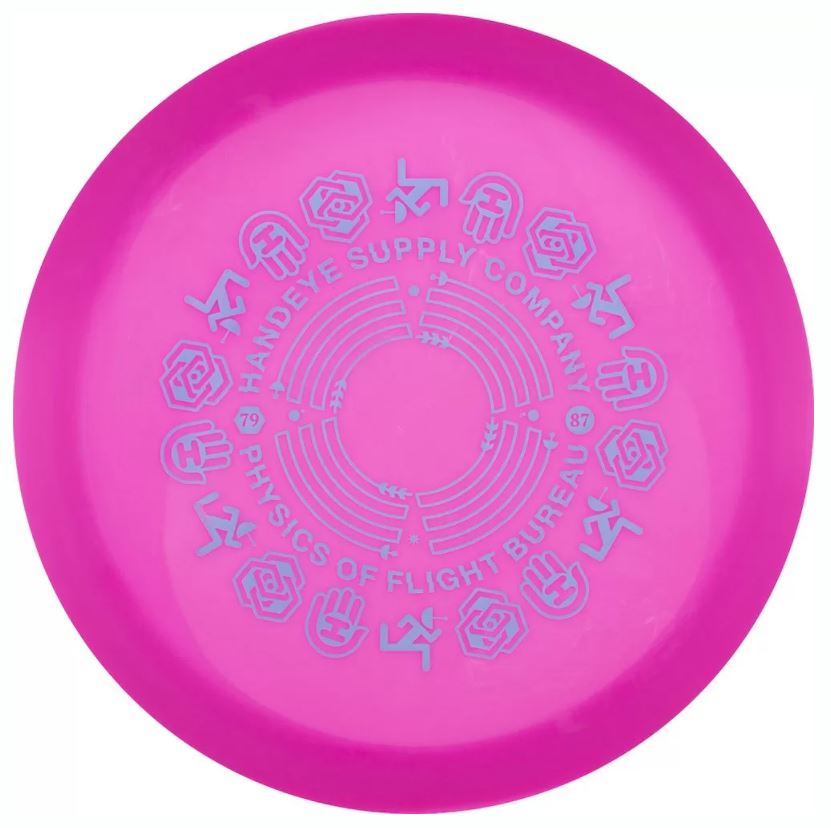 Dynamic Discs Fuzion Vandal Fairway Driver with HSCo Handeye Supply Co Commuter Stamp - Speed 9