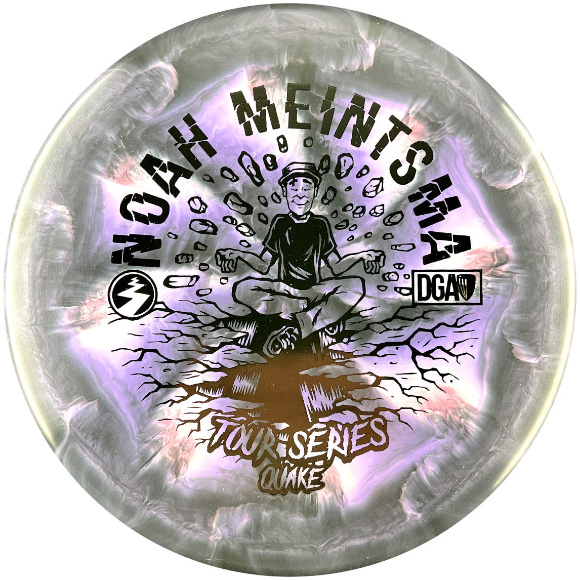 DGA Proline Swirl Quake Midrange with 2022 Noah Meintsma Tour Series Stamp - Speed 5