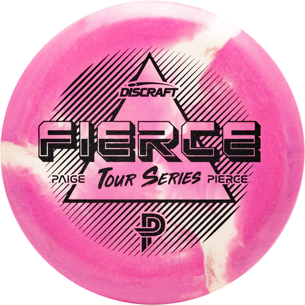 Discraft ESP Swirl Fierce Putter with Paige Pierce Tour Series 2022 Stamp - Speed 3