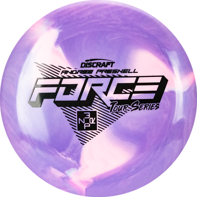 Discraft ESP Swirl Force Distance Driver with Andrew Presnell Tour Series 2022 Stamp - Speed 12