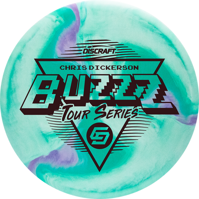 Discraft ESP Swirl Buzzz Midrange with Chris Dickerson Tour Series 2022 Stamp - Speed 5