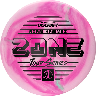 Discraft ESP Swirl Zone Putter with Adam Hammes Tour Series 2022 Stamp - Speed 4