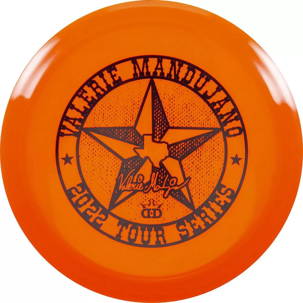 Dynamic Discs Fuzion X-Blend Vandal Fairway Driver with Valerie Mandujano - 2022 Tour Series - Texas Star Stamp - Speed 9