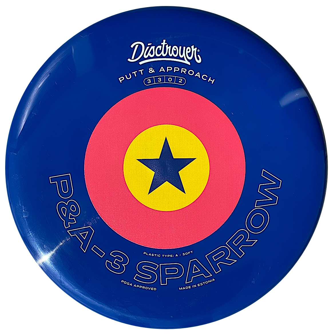 Disctroyer A-Soft Sparrow P&A-3 Putter - Speed 3