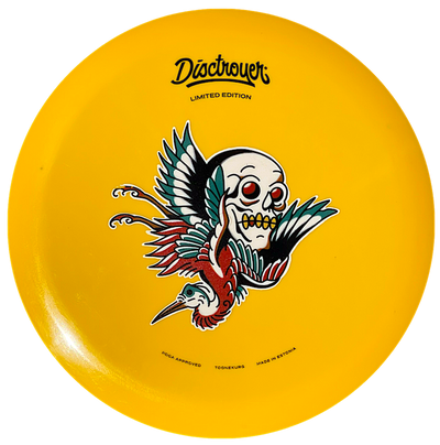 Disctroyer A-Hard Stork FD-8 with Colored Tattoo - Limited Edition Stamp