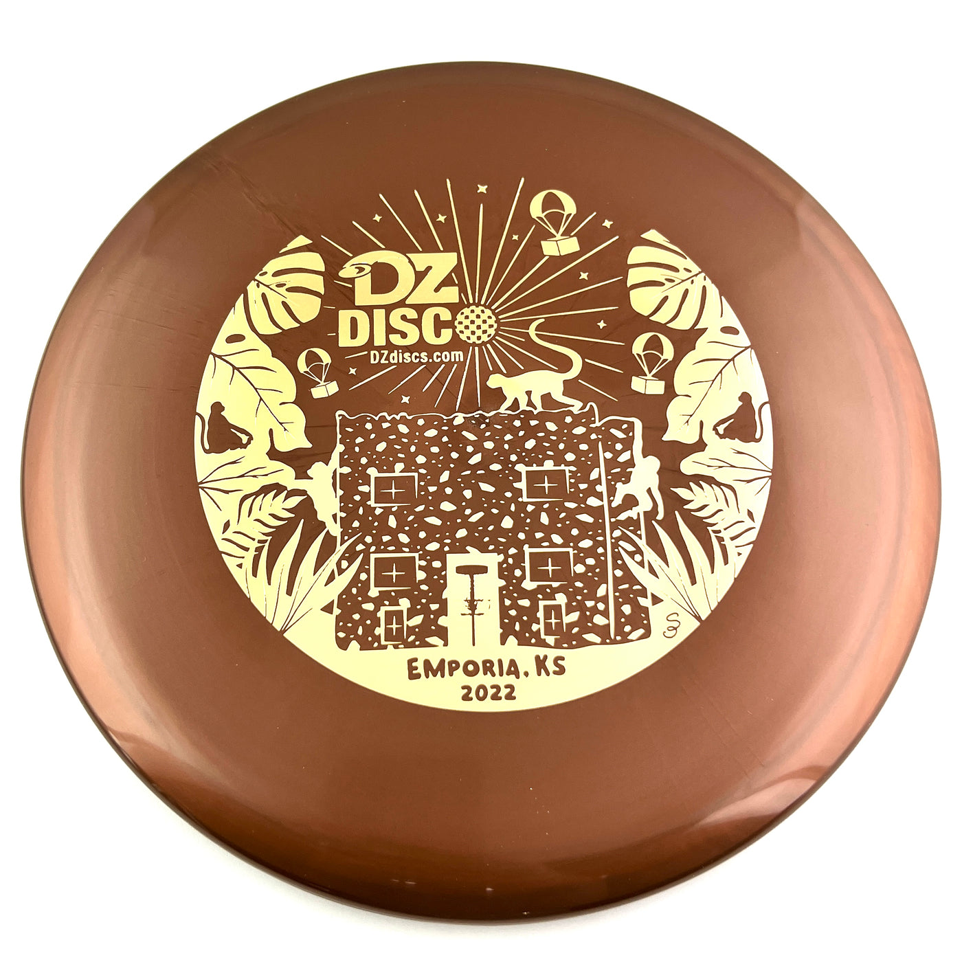 Innova Star Shimmer Roc3 Midrange with Monkey Island - Emporia, KS - DZDiscO 2022 Stamp - Speed 5