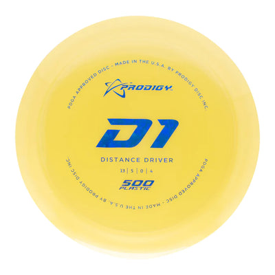 Prodigy 500 D1 Distance Driver - Speed 12