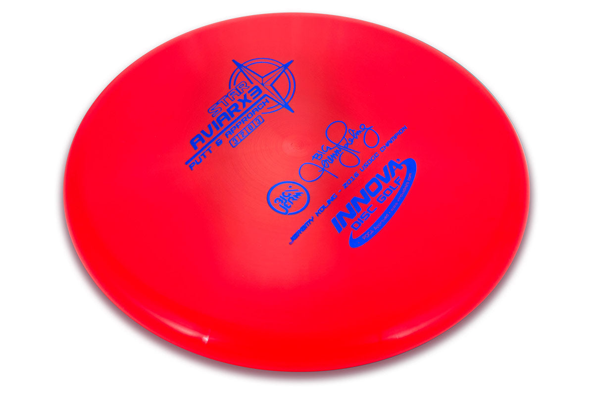 Innova Star AviarX3 Putter with Big Jerm - Jeremy Koling - 2016 USDGC Champion Stamp - Speed 3