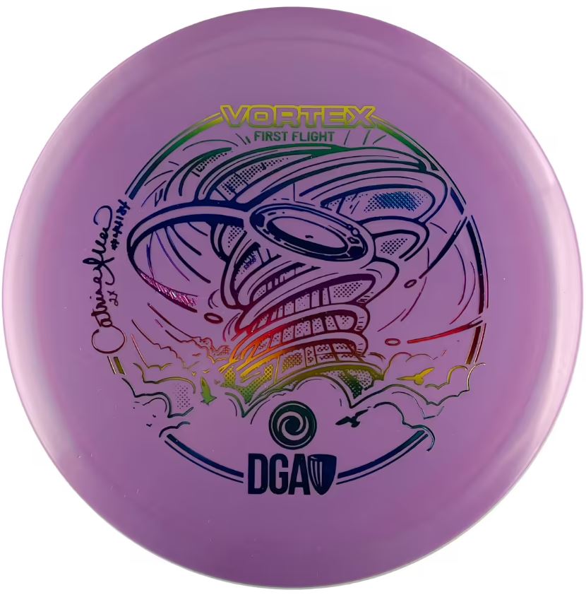 DGA Proline Vortex Fairway Driver with First Flight Catrina Allen - Art by John Dorn Stamp - Speed 7