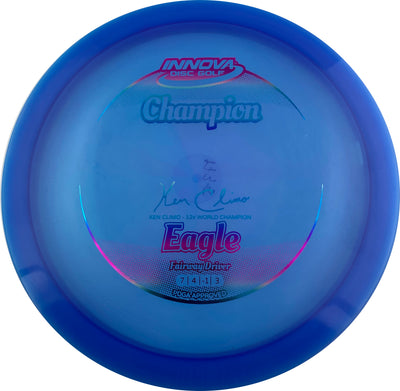 Innova Champion Eagle Fairway Driver with Ken Climo - 12x World Champion New Stamp Stamp - Speed 7