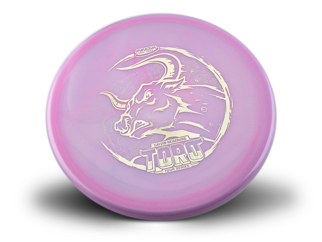 Innova Champion Glow Color Toro Midrange with Calvin Heimburg Tour Series 2022 Stamp - Speed 4