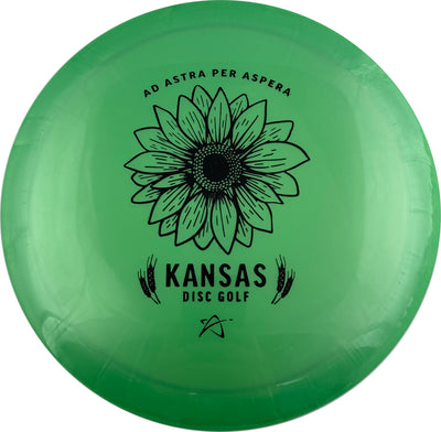 Prodigy 500 H7 Fairway Driver with Ad Astra Per Aspera Kansas Disc Golf Stamp - Speed 9