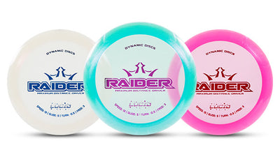 Dynamic Discs Lucid Ice Glimmer Raider Distance Driver - Speed 13