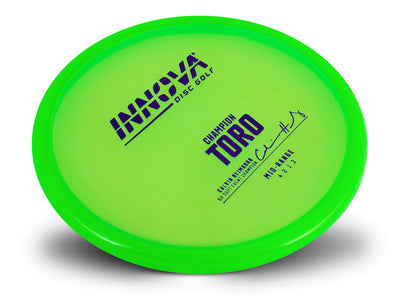 Innova Champion Toro Midrange with Calvin Heimburg 5X DGPT Event Champion Stamp - Speed 4