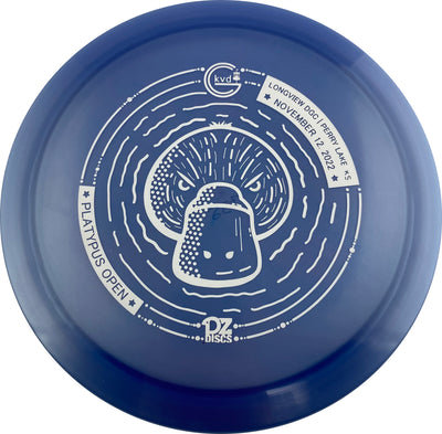 Innova Champion Luster Firebird Distance Driver with KVDGC 2022 Platypus Open - Longview - Ozawkie, KS Stamp - Speed 9