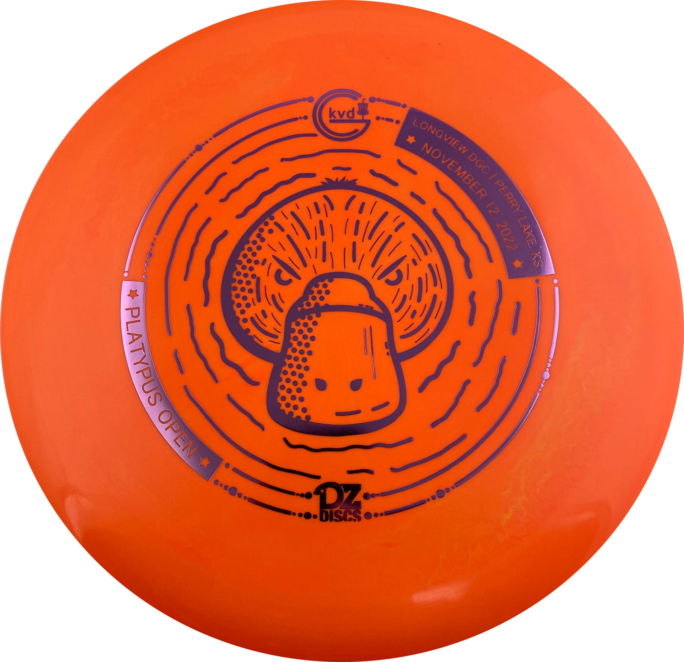 Innova Star Tern Distance Driver with KVDGC 2022 Platypus Open - Longview - Ozawkie, KS Stamp - Speed 12