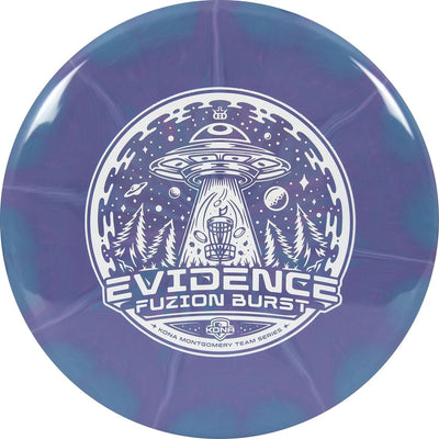 Dynamic Discs Fuzion Burst Evidence Midrange with Kona Montgomery 2023 Team Series Stamp - Speed 5