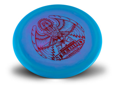 Innova Champion Glow Color Teebird Fairway Driver with Jennifer Allen 2023 Tour Series Stamp - Speed 7