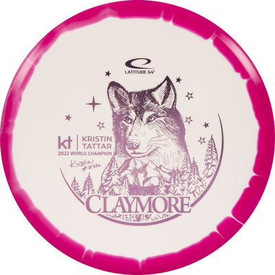 Latitude 64 Gold Line Orbit Claymore with Kristin Tattar #73986 - 2022 World Champion Team Series 2023 Stamp