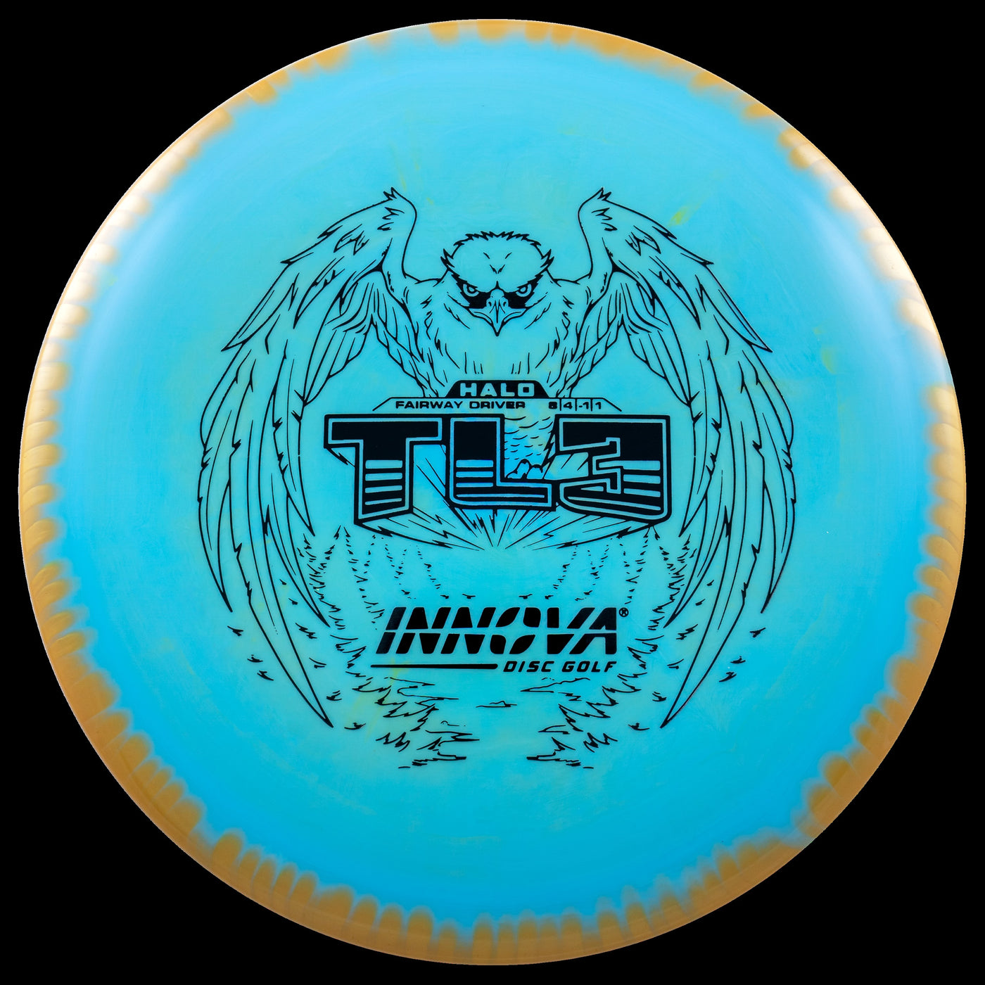 Innova Halo Star TL3 Fairway Driver with Burst Logo Stock Stamp - Speed 8