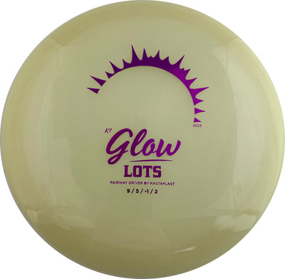 Kastaplast K1 Glow Lots Fairway Driver with 2023 - Full Glow Stamp - Speed 9