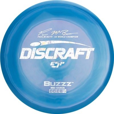 Discraft ESP Buzzz Midrange with Paul McBeth - 6x World Champion Signature Stamp - Speed 5