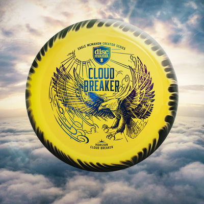 Discmania Horizon S-Line Cloud Breaker with Eagle McMahon Creator Series Horizon Cloud Breaker 2023 Stamp