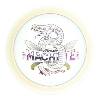 Discraft CryZtal Flx Machete Distance Driver with 2023 Ledgestone Edition - Wave 2 Stamp - Speed 11